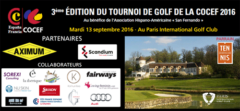 3ème Edition de Tournoi de Golf COCEF 2016